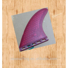 2016 solid spray hex color red single centre fin box future big customized fin